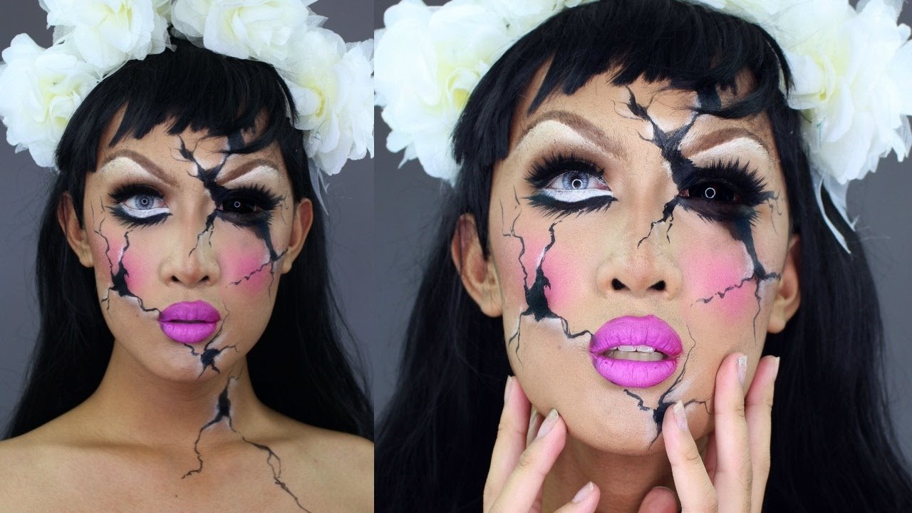 Cracked Doll Makeup Tutorial